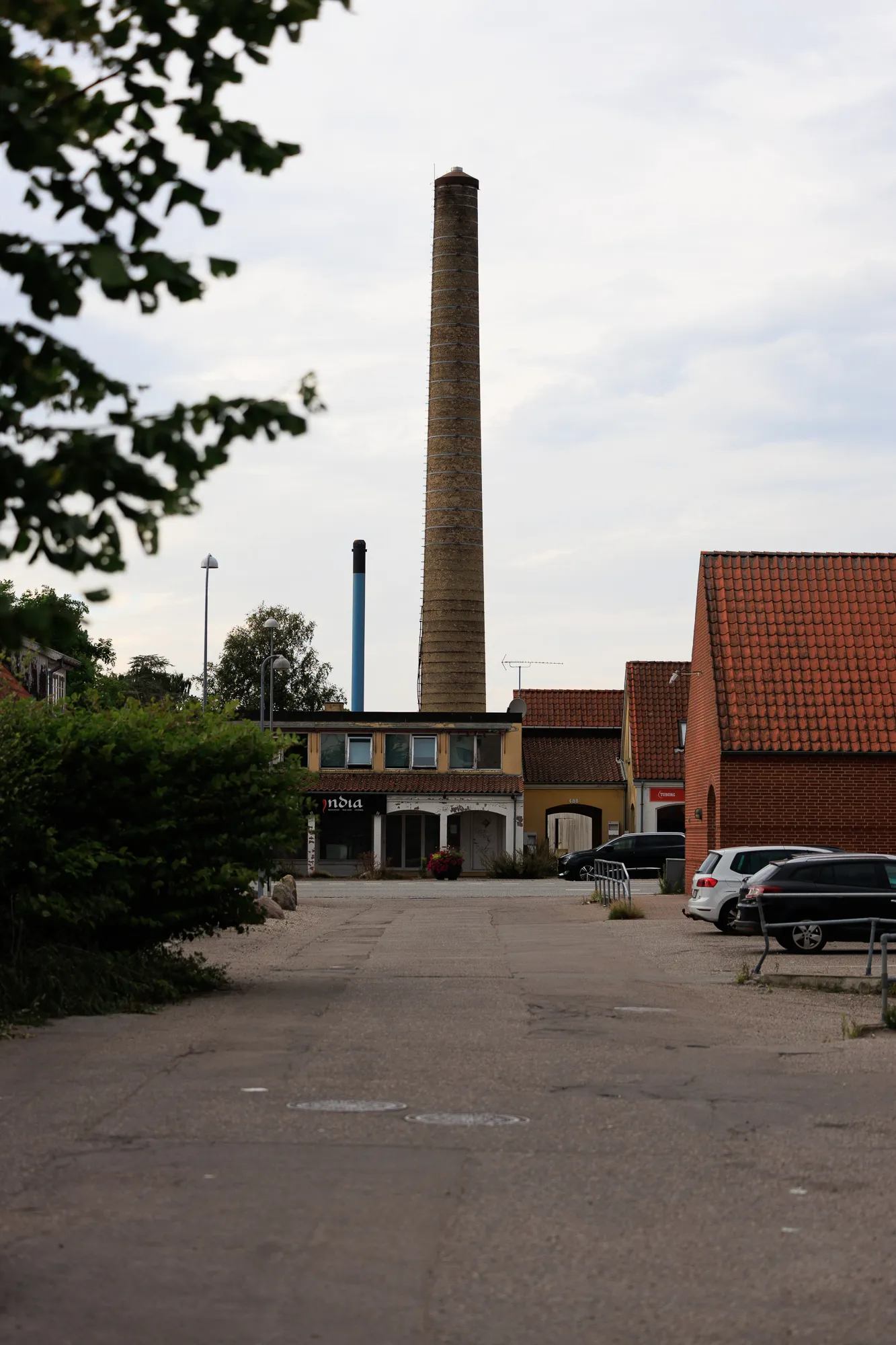 Historic fabric and streets near Hedehusene Station Historic fabric and streets near Hedehusene Station